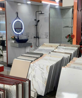 CUNG CẤP GẠCH VÀ TBVS CHO CHUỖI NHÀ THUỐC TIÊM CHỦNG LONG CHÂU