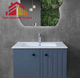 Bộ tủ gương lavabo phòng tắm cao cấp 003