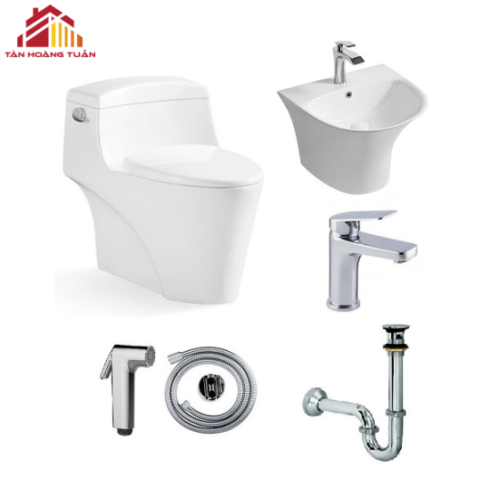 Bộ Combo Thiết Bị Vệ Sinh ELIMEN CBHL25017