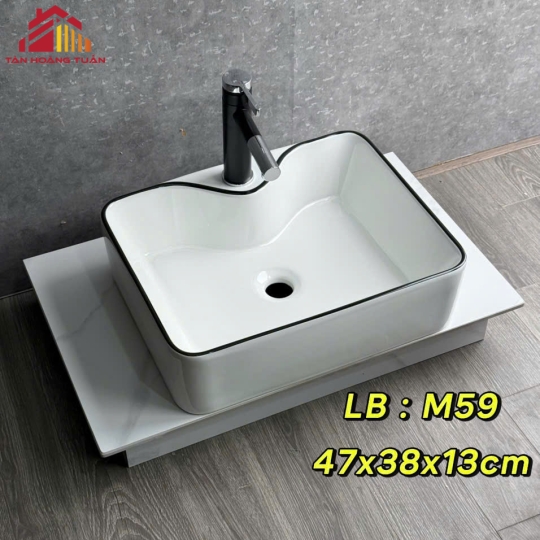 Lavabo vuông - basic
