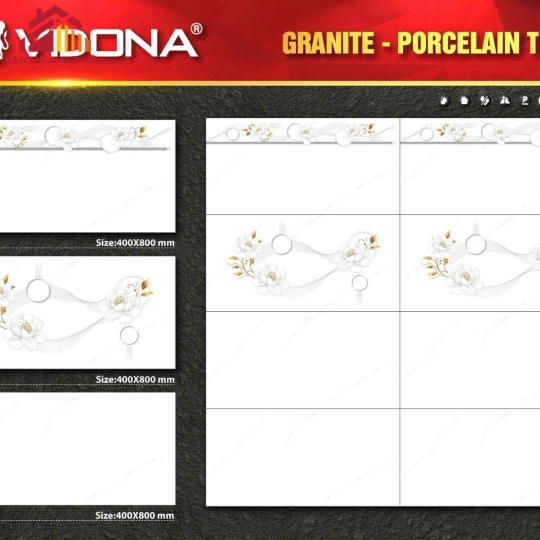 Gạch ốp tường 08 | 40x80