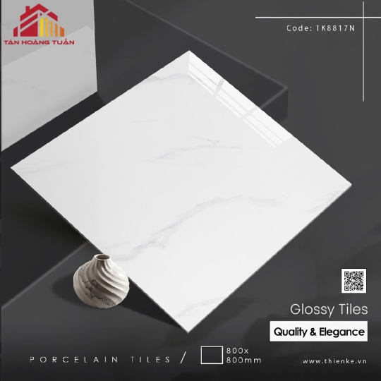 Gạch lát nền bóng kính 23 | 80x80 